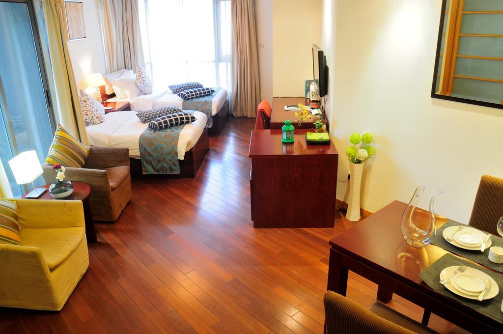 Shanghai Kingland Serviced Apartment Экстерьер фото