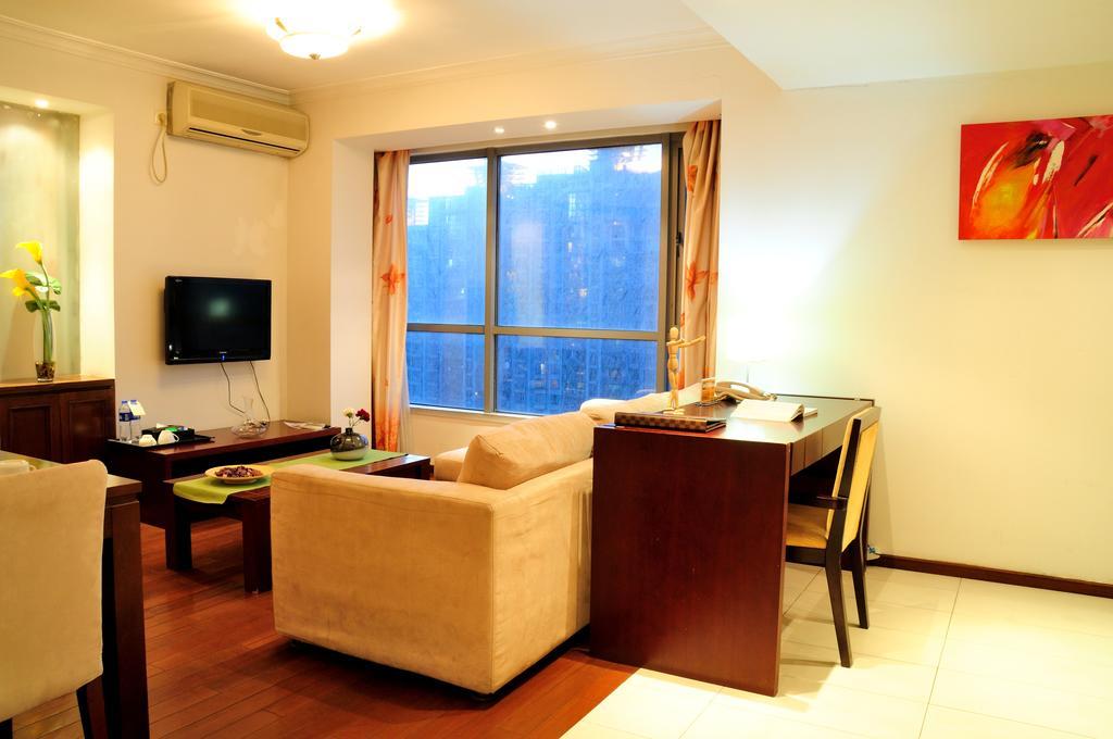 Shanghai Kingland Serviced Apartment Экстерьер фото