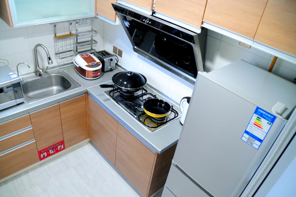 Shanghai Kingland Serviced Apartment Экстерьер фото