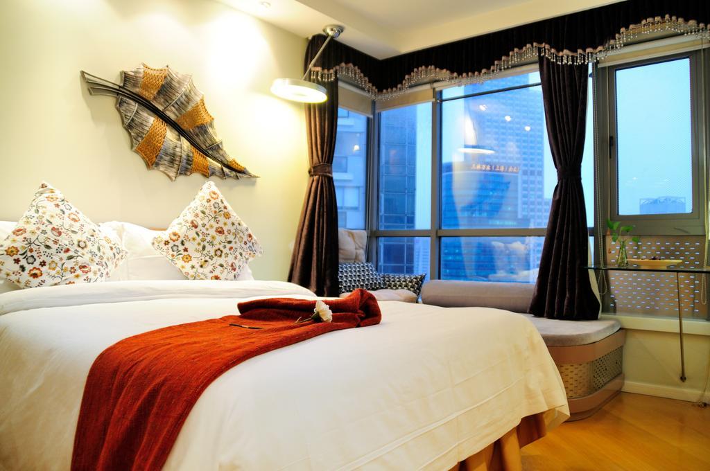 Shanghai Kingland Serviced Apartment Экстерьер фото